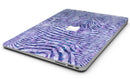 Purple Watercolor Zebra Pattern - MacBook Air Skin Kit