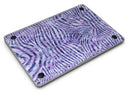 Purple Watercolor Zebra Pattern - MacBook Air Skin Kit