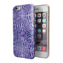 Purple Watercolor Zebra Pattern iPhone 6/6s or 6/6s Plus 2-Piece Hybrid INK-Fuzed Case