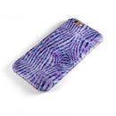 Purple Watercolor Zebra Pattern iPhone 6/6s or 6/6s Plus 2-Piece Hybrid INK-Fuzed Case