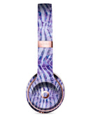 Purple Watercolor Zebra Pattern Full-Body Skin Kit for the Beats by Dre Solo 3 Wireless Headphones