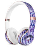 Purple Watercolor Zebra Pattern Full-Body Skin Kit for the Beats by Dre Solo 3 Wireless Headphones