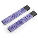 Purple Watercolor Zebra Pattern - Premium Decal Protective Skin-Wrap Sticker compatible with the Juul Labs vaping device