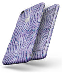 Purple Watercolor Zebra Pattern - Skin-kit for the iPhone 8 or 8 Plus