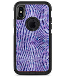 Purple Watercolor Zebra Pattern - iPhone X OtterBox Case & Skin Kits