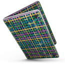MacBook Pro with Touch Bar Skin Kit - Purple_Yellow_Green_and_Blue_Stitched_Pattern-MacBook_13_Touch_V6.jpg?