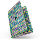 MacBook Pro with Touch Bar Skin Kit - Purple_Yellow_Green_and_Blue_Stitched_Pattern-MacBook_13_Touch_V7.jpg?