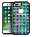 Purple Yellow Green and Blue Stitched Pattern - iPhone 7 Plus/8 Plus OtterBox Case & Skin Kits