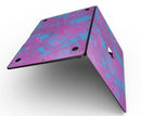 Purple and Blue Paintburst Painting Skin Kit for the 12" Apple MacBook (A1534)