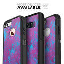 Purple and Blue Paintburst - Skin Kit for the iPhone OtterBox Cases