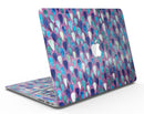 Purple and Blue Upside Down Teardrop Watercolor Pattern - MacBook Air Skin Kit