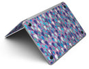 Purple and Blue Upside Down Teardrop Watercolor Pattern - MacBook Air Skin Kit