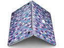 Purple and Blue Upside Down Teardrop Watercolor Pattern - MacBook Pro with Retina Display Full-Coverage Skin Kit