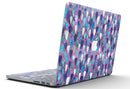 Purple and Blue Upside Down Teardrop Watercolor Pattern - MacBook Pro with Retina Display Full-Coverage Skin Kit