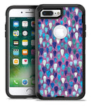 Purple and Blue Upside Down Teardrop Watercolor Pattern - iPhone 7 Plus/8 Plus OtterBox Case & Skin Kits