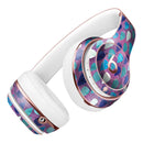 Purple and Blue Upside Down Teardrop Watercolor Pattern Full-Body Skin Kit for the Beats by Dre Solo 3 Wireless Headphones