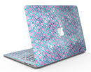 Purple and Blue Watercolor Helix Pattern - MacBook Air Skin Kit