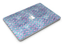 Purple and Blue Watercolor Helix Pattern - MacBook Air Skin Kit
