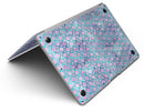Purple and Blue Watercolor Helix Pattern - MacBook Air Skin Kit