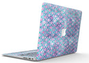 Purple and Blue Watercolor Helix Pattern - MacBook Air Skin Kit