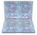 Purple and Blue Watercolor Helix Pattern - MacBook Air Skin Kit