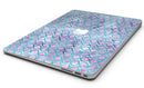 Purple and Blue Watercolor Helix Pattern - MacBook Air Skin Kit