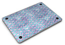 Purple and Blue Watercolor Helix Pattern - MacBook Air Skin Kit
