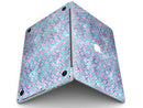 Purple and Blue Watercolor Helix Pattern - MacBook Pro with Retina Display Full-Coverage Skin Kit