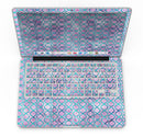 Purple and Blue Watercolor Helix Pattern - MacBook Pro with Retina Display Full-Coverage Skin Kit