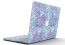 Purple and Blue Watercolor Helix Pattern - MacBook Pro with Retina Display Full-Coverage Skin Kit