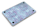 Purple and Blue Watercolor Helix Pattern - MacBook Pro with Retina Display Full-Coverage Skin Kit