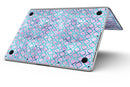 Purple and Blue Watercolor Helix Pattern - MacBook Pro with Retina Display Full-Coverage Skin Kit