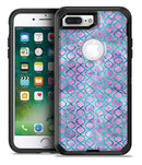 Purple and Blue Watercolor Helix Pattern - iPhone 7 Plus/8 Plus OtterBox Case & Skin Kits