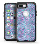 Purple and Blue Watercolor Helix Pattern - iPhone 7 Plus/8 Plus OtterBox Case & Skin Kits