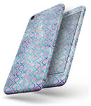 Purple and Blue Watercolor Helix Pattern - Skin-kit for the iPhone 8 or 8 Plus