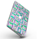 Purple and Green Watercolor Patchwork - MacBook Pro with Retina Display Full-Coverage Skin Kit