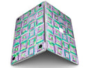 Purple and Green Watercolor Patchwork - MacBook Pro with Retina Display Full-Coverage Skin Kit