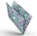 Purple and Green Watercolor Patchwork - MacBook Pro with Retina Display Full-Coverage Skin Kit