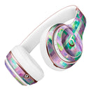 Purple and Green Watercolor Patchwork Full-Body Skin Kit for the Beats by Dre Solo 3 Wireless Headphones