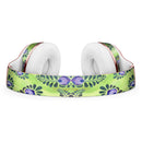 Purple and Green Watercolor Peacock Feathers Full-Body Skin Kit for the Beats by Dre Solo 3 Wireless Headphones