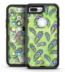 Purple and Green Watercolor Peacock Feathers - iPhone 7 Plus/8 Plus OtterBox Case & Skin Kits