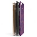 Purple and Orange Geometric Shapes iPhone 6/6s or 6/6s Plus 2-Piece Hybrid INK-Fuzed Case