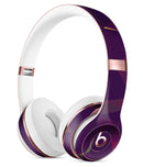 Purple and Orange Geometric Shapes Full-Body Skin Kit for the Beats by Dre Solo 3 Wireless Headphones
