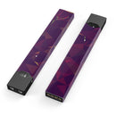 Purple and Orange Geometric Shapes - Premium Decal Protective Skin-Wrap Sticker compatible with the Juul Labs vaping device