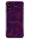 Purple and Orange Geometric Shapes - iPhone X Clipit Case