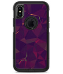 Purple and Orange Geometric Shapes - iPhone X OtterBox Case & Skin Kits