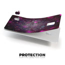 Purple and Pink Unfocused Glowing Light Orbs - Premium Protective Decal Skin-Kit for the Apple Credit Card