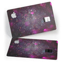 Purple and Pink Unfocused Glowing Light Orbs - Premium Protective Decal Skin-Kit for the Apple Credit Card