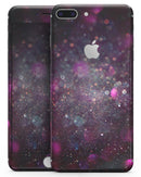 Purple and Pink Unfocused Glowing Light Orbs - Skin-kit for the iPhone 8 or 8 Plus