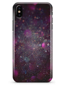 Purple and Pink Unfocused Glowing Light Orbs - iPhone X Clipit Case